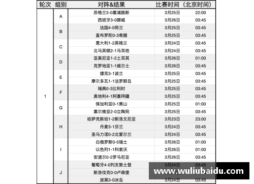 欧洲杯2024预选赛积分排行及分析